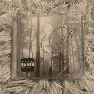 Signed Taylor Swift Folklore Cd